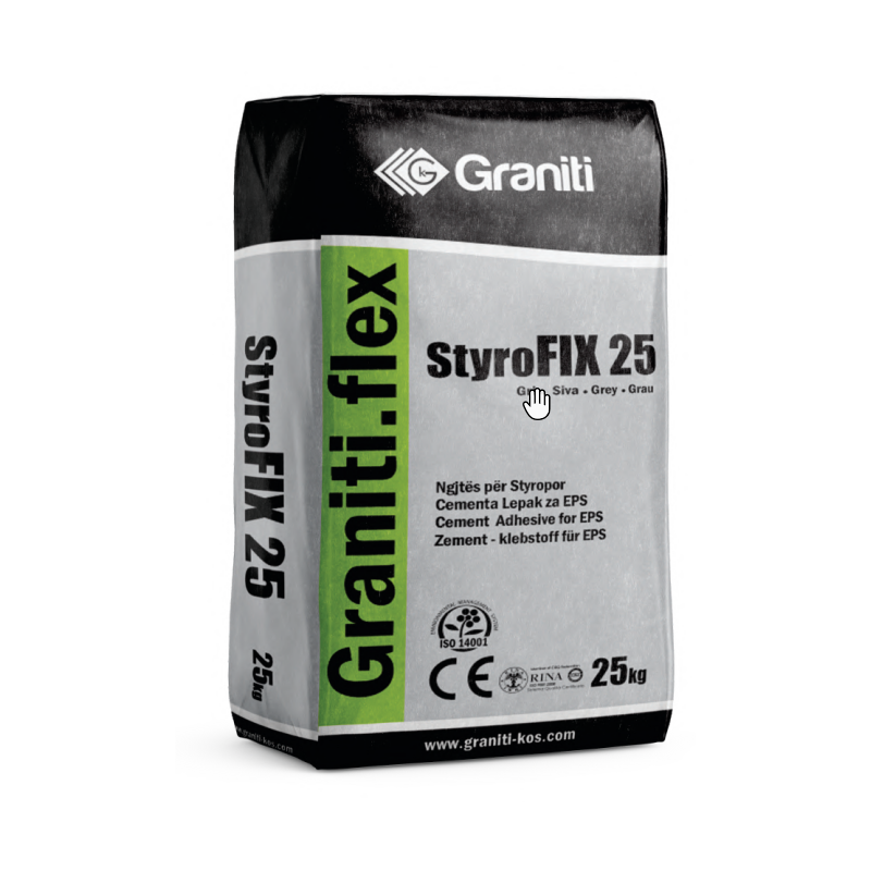 StyroFIX 25 - grau